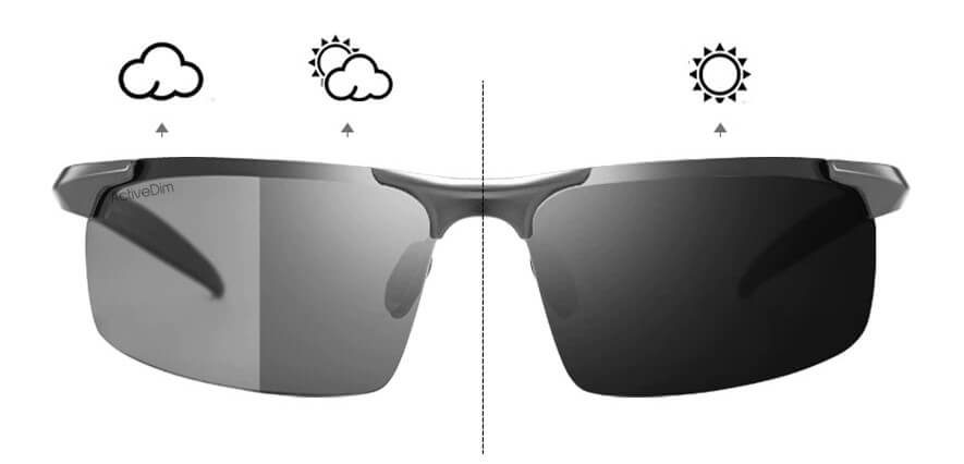 Benefits of photochromic sunglasses ActiveDim